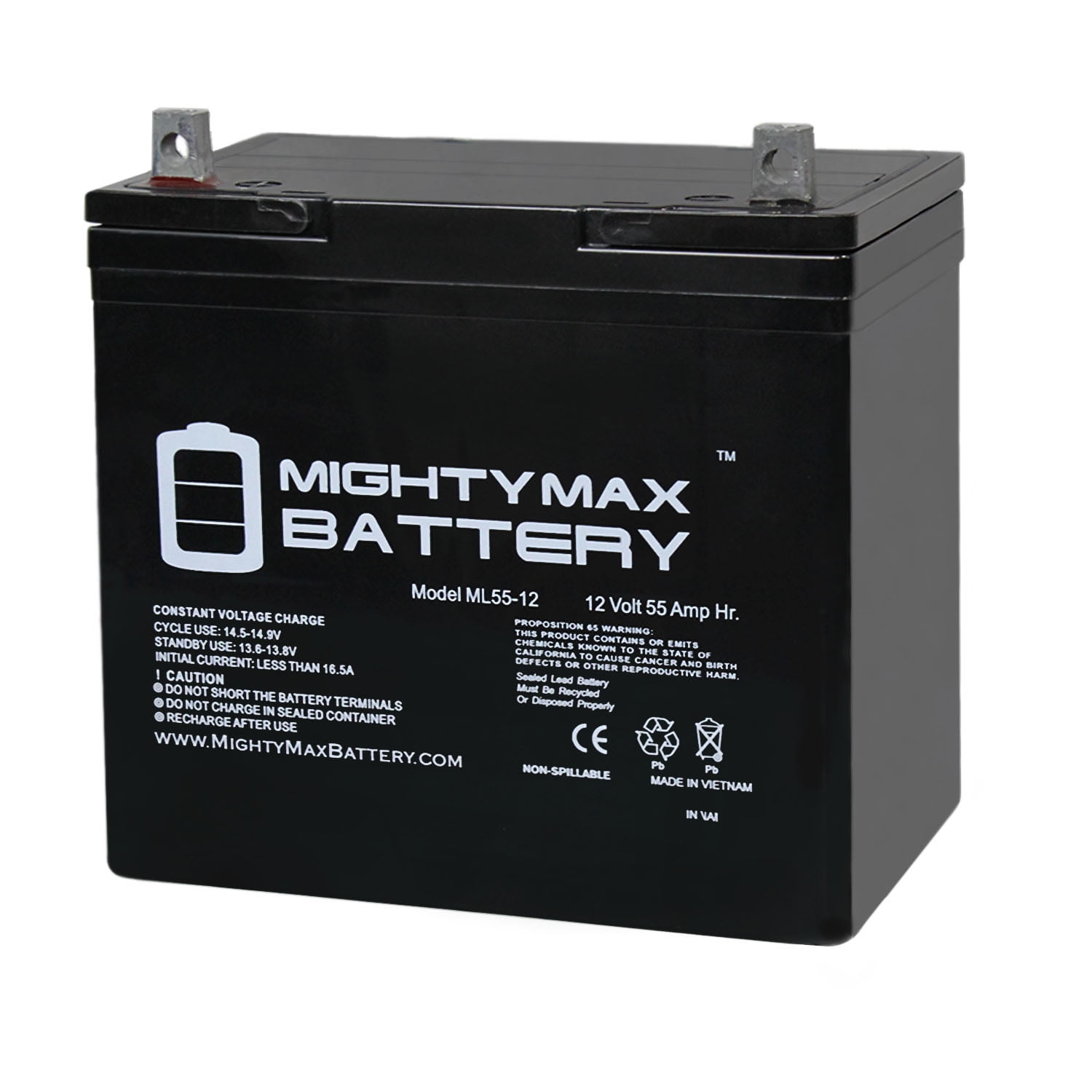 12V 55Ah Battery for Invacare Nutron R32 R32LX R50LX R51 R51LX R51LXP