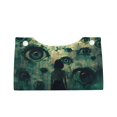 Tissue Box Cover, Eyes Watching In The Dark Rectangular Leather Tissue