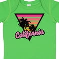 thumbnail image 4 of Inktastic California with Triangle and Palm Trees Boys or Girls Baby Bodysuit, 4 of 5