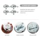 thumbnail image 3 of ADDHAT 4Ud Accesorios De De Hierro Retro Para Y, 3 of 8