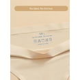 thumbnail image 3 of Wausea Seamless Thongs for Women Sexy No Show Panties Invisible Stretch Ladies Underwear Pack of 6, 3 of 6