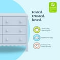 thumbnail image 4 of daVinci Sammy Scallop 6-Drawer Dresser in Powder Blue, 4 of 5