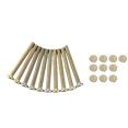 thumbnail image 2 of 30X Perno Tornillo de Tapa de Cabeza de Enchufe Hexagonal Perno de Muebles con Rosca M 6 X 55 mm Tuercas de Barril Tuerca de Muebles Ranurada de, 2 of 5