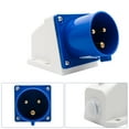 thumbnail image 4 of SENRISE 16A/32A 240V 3Pin Waterproof Connector Plug Socket Industrial Power Connector IP44, 4 of 5