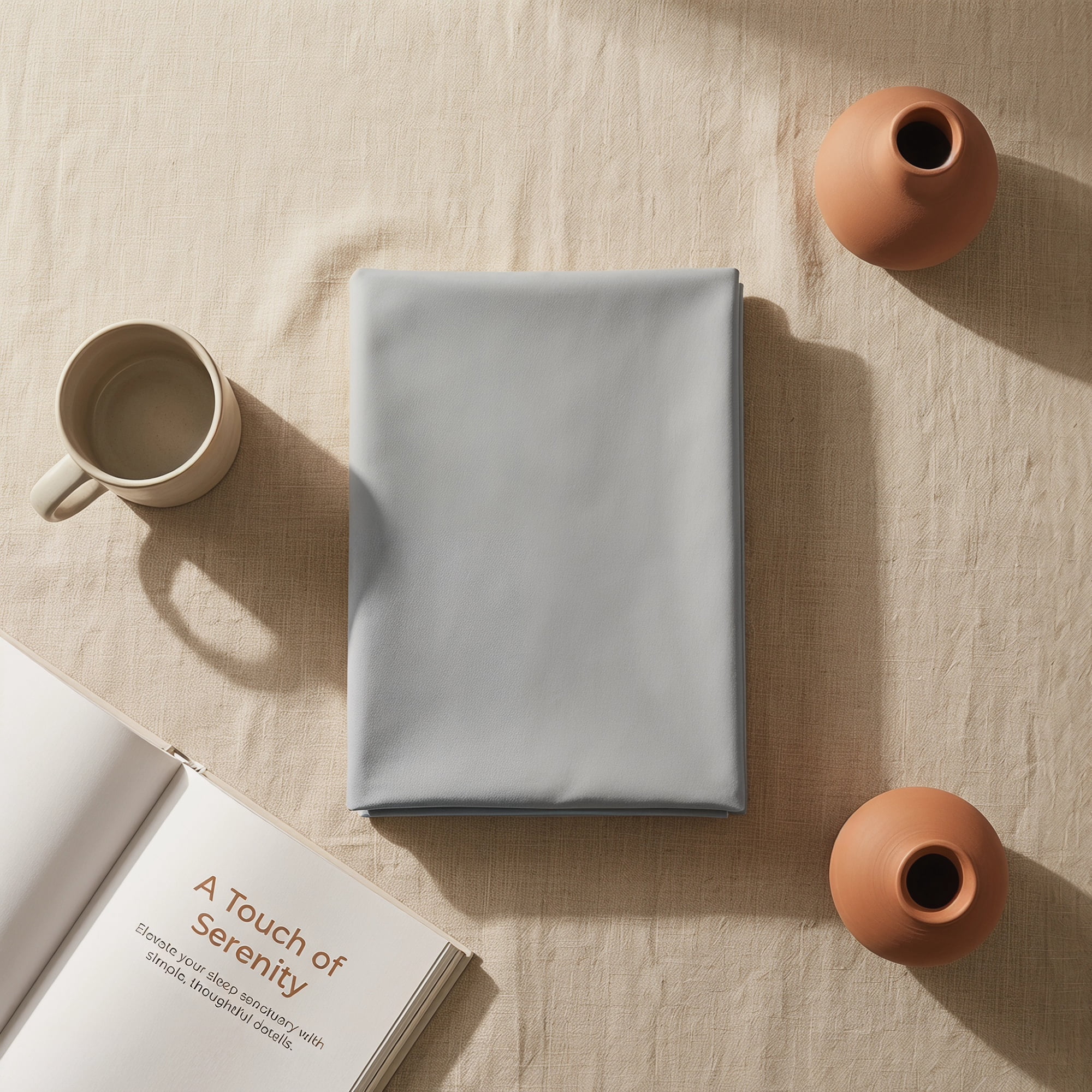 Unique Bargains Thin Polyester Single-Layer Envelope-Style Pillow Protector Light Gray