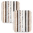 thumbnail image 7 of Yayeee 2-Pack Plug in LED Night Lights with Light Sensors Motion Detectors, Brown Abstract Stripes, 7 of 7