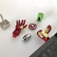 thumbnail image 3 of [readystock] memoria usb de metal de estilo ironman/impermeable/8gb/32gb/64gb/usb/memoria flash/disco u/regalo cle usb, 3 of 4