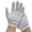 White, variant on 6 Pairs White Gloves Basic Disposable Set Cotton Latex For Cleaning Handling Protective Various Tasks