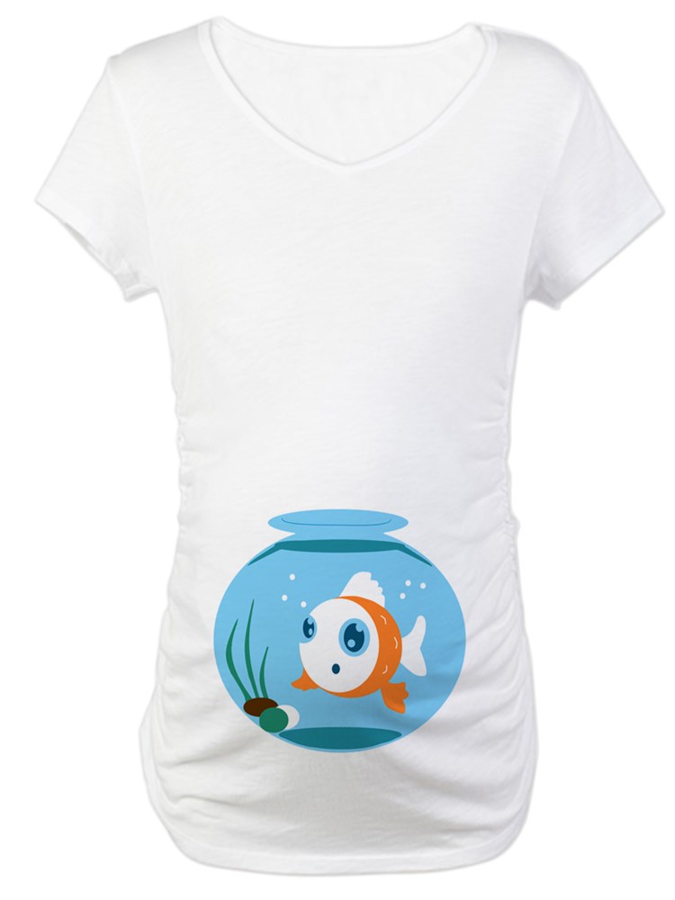 fish bowl maternity shirt