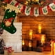 thumbnail image 1 of pstuiky Conjunto de calcetines navideños de Papá Noel para padres y bebés conjunto de calcetines a juego regalos navideños para padres medias navideñas calcetines de punto trenzado personalizados., 1 of 6
