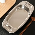 thumbnail image 4 of Multipurpose Stainless Steel Fish Grills Pan Griddle For Indoor And Outdoor Use, 4 of 12