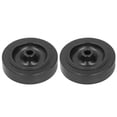 thumbnail image 3 of 2Pcs Rubber Wheel 5kw-6.5kw Gasoline Engine Generator Mute Wheels Replacement Parts, 3 of 9