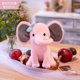 thumbnail image 3 of 25cm Bedtime Originals Twinkle Toes Pink Elephant Plush Toy Stuffed Choo Choo Express Plush Elephant Toys Humphrey Dolls Nursery, 3 of 5