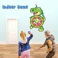 thumbnail image 5 of 30" Large Dinosaur Dart Board Kids Toys for Age 4-8, Kids Dart Board Game with 12 Sticky Balls Safe Classic Felt Dartboard Set , Birthday Gifts for 8-12 Year Old Boys, 5 of 6