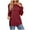 Wine, variant on hotojiny Crew Neck Sweatshirts for Women Long Sleeve Casual Pullover Tops Loose Tunic Tops 2024 Fall Fashion Clothes