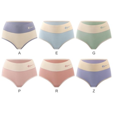 

Women s High Waisted Cotton Underwear Soft Full Briefs Ladies Breathable Ultra Comfort Panties(6-Packs)