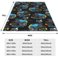 thumbnail image 4 of Truck Car Ultra Soft Cozy Flannel Blanket - Lightweight Warm Blankets - Pet Throw Blanket - for Adults Outdoor Travel, Indoor Bed Couch Sofa Room Decor All Seasons 40'''' x 50'''', 4 of 6