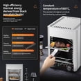 thumbnail image 4 of Electric Steak Broiler Indoor Commercial Steak Grill Automatic Steak Broiler For Carnivores Time Temperature Adjustable For Beef Chicken Vegetables, 4 of 8