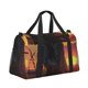 thumbnail image 2 of Disketp Sunset Western Cowgirl Bolsa de Viaje Tipo Duffle, Bolso de Mano para Fin de Semana para Mujer, Bolsa de Gimnasio Ligera para Hombre, Esencial para Viajes, 2 of 7