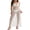 White, variant on Women's Lace Long Dress Vintage Sleeveless Deep V Neck Solid Color Bodycon Dress See-Through Dress