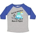 thumbnail image 3 of Inktastic Book My Reservation I'm Going to Nana and Papa's Boys or Girls Toddler T-Shirt, 3 of 5