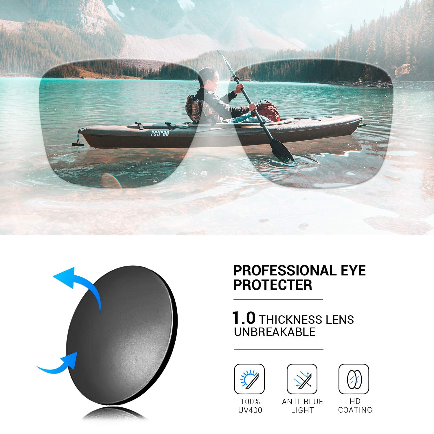 TOREGE Adult Polarized Sports Sunglasses for Mens and Womens Fashion Style Cycling Glasses