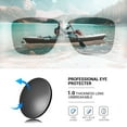 thumbnail image 3 of TOREGE Adult Polarized Sports Sunglasses for Mens and Womens Fashion Style Cycling Glasses, 3 of 6