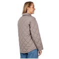 thumbnail image 3 of Free Country Women's Trailblazer Quilted Shacket Taupe Chill S, 3 of 6