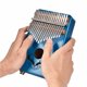 thumbnail image 5 of Pulgar Eq Kalimba De 17 Teclas Con Martillo De Afinación Regalo De Piano De Dedo Portátil Para Niños Adultos Principiantes Profesionales Kearding OD009033-00, 5 of 7