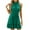 Army Green, variant on Uaswgudfs Sleeveless Halter Neck Casual Midi Dress - 2025 Summer Flowy Design with Waist-Tie Accents & Ruffled Hem for Women Black XXL