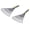 grey, variant on Nine Prongs Plastic Rakes Suitable For Home Garden And Agriculture Efficient Soil Aeration Landscaping Weeding Removal