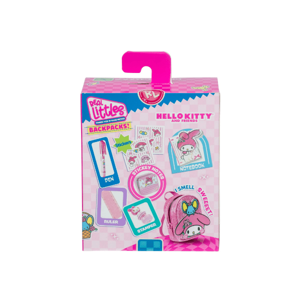 Real Littles Sanrio My Melody Mini Backpack &ndash; Floral 