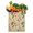 White-181, variant on Bee and Flower Print Canvas Tote – Bright and Colorful Floral Shopping Bag