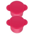 thumbnail image 1 of GETAJGHSD Bouchons de Bouteilles pour Bouteilles en Verre Étanches 2 Pcs Rouge, 1 of 8