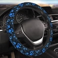 thumbnail image 5 of Dog Paw steering wheel cover Anti-Slip,Sweat Absorption Universal 15 inch steering wheel covers cute car accessories for Men Women, 5 of 6