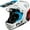 White/Red/Cyan, variant on Fly Racing Adult Formula CP Slice Helmet, DOT/FMVSS 218 Approved Grey/Red/Black, Medium