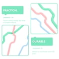 thumbnail image 5 of FRCOLOR knitting needles Curved Knitting Needles for Handmade DIY Projects Assorted Color Plastic Lightweight and Easy to Use 30pcs,4.33"X0.2"X0.2", 5 of 5