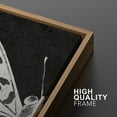 thumbnail image 5 of IDEA4WALL Framed Canvas Print Wall Art Set Black and White Butterfly Prints Nature Modern Art Boho Wall Decor Geometric Minimal Artwork for Living Room, Bedroom, Office -, 5 of 5