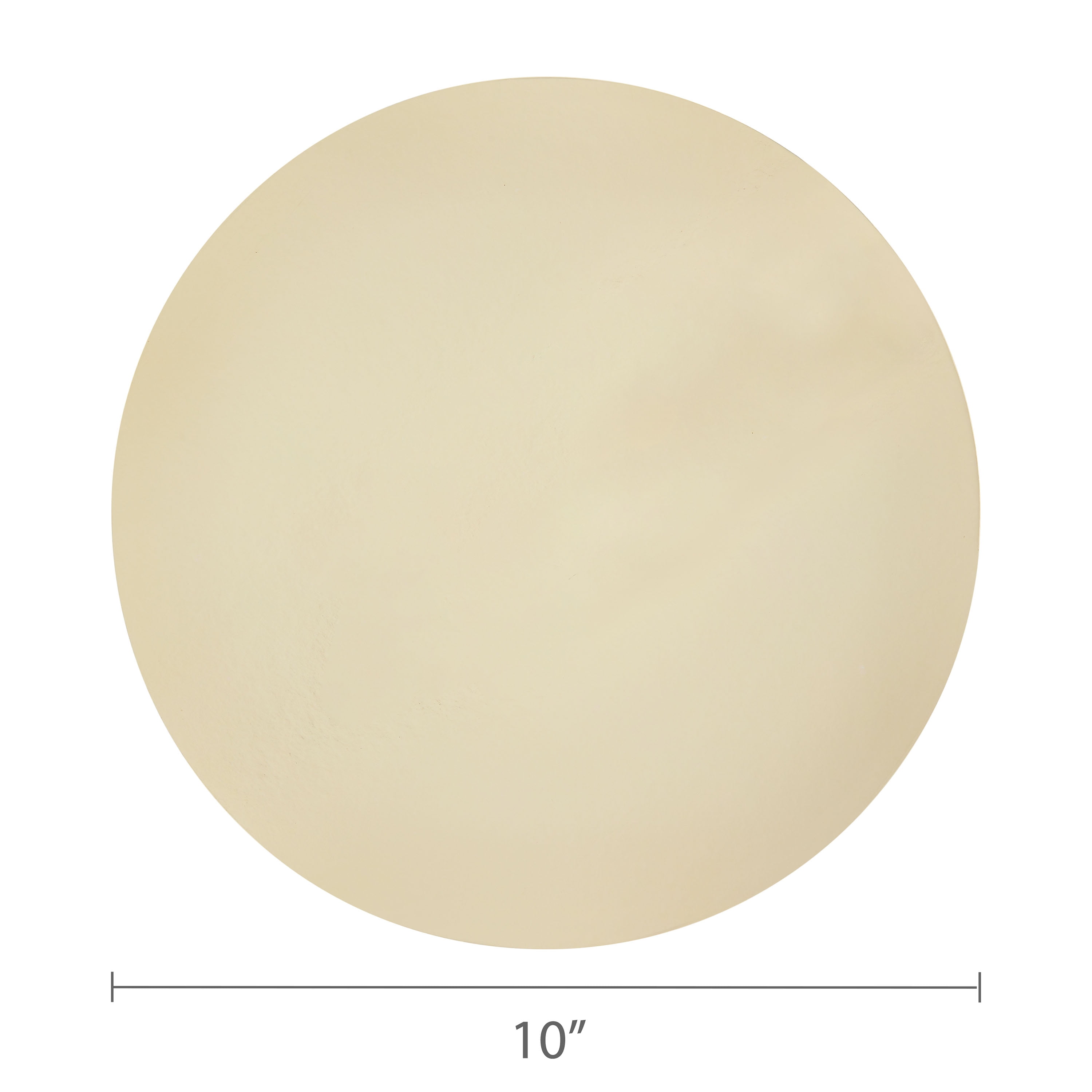 10" Gold Round Paper Cake Boards, 3 Count, by Way To Celebrate