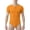 Orange, variant on Men's Short Sleeve Onesie Cotton Button Crotch Bodysuits Adult Snaps Crotch Onesies,Black L