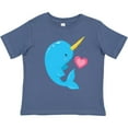 thumbnail image 3 of Inktastic Cute Narwhal Boys Toddler T-Shirt, 3 of 5
