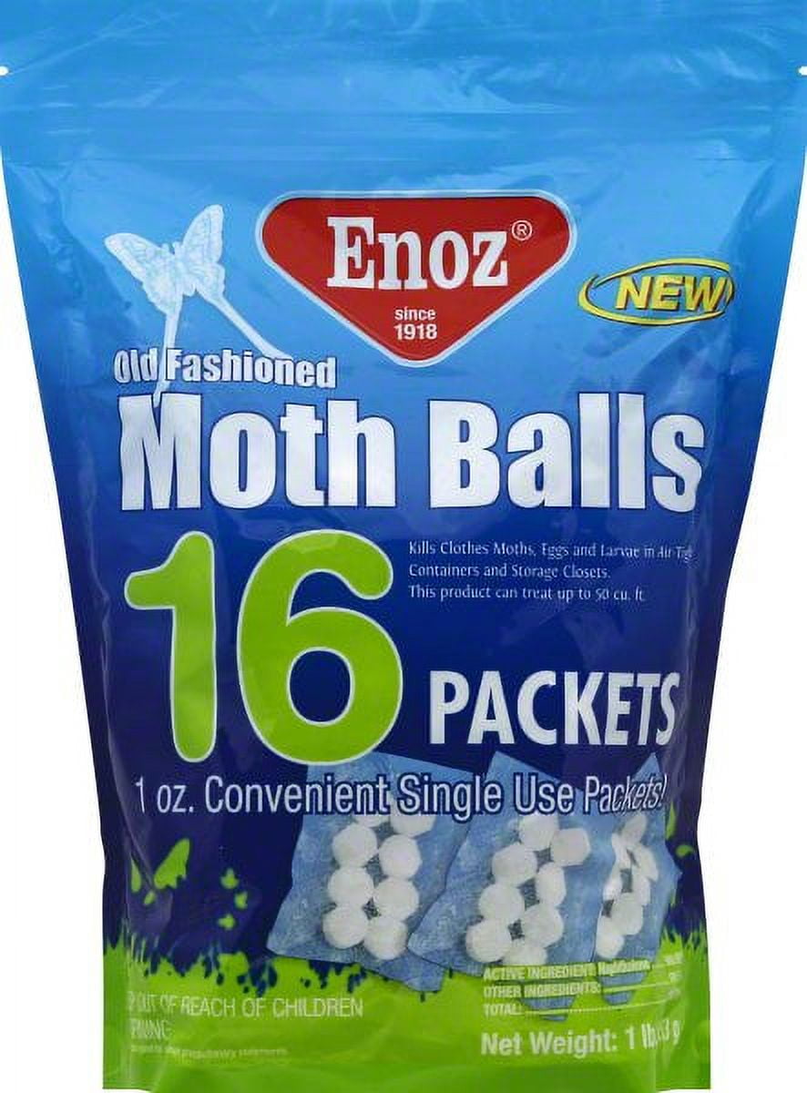 Enoz Old Fashion Moth Balls, 2 Pk - Shop Moth Balls at H-E-B