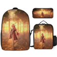 thumbnail image 1 of GENSHIN IMPACT Backpack Learning Legend Bookbag with Heroic Lunch Companion, 1 of 5
