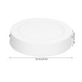thumbnail image 3 of Luz de techo LED 12W Luz suave de alto brillo Ultra delgada 6500K Luz blanca Accesorio de iluminación montado en superficies 85?265V, 3 of 8