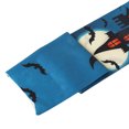 thumbnail image 4 of Calcetines de fiesta hasta la rodilla con estampado de Castillo de murciélago de Halloween para mujeres y niñas, medias de seda Fridja  nalpqowj15569, 4 of 5