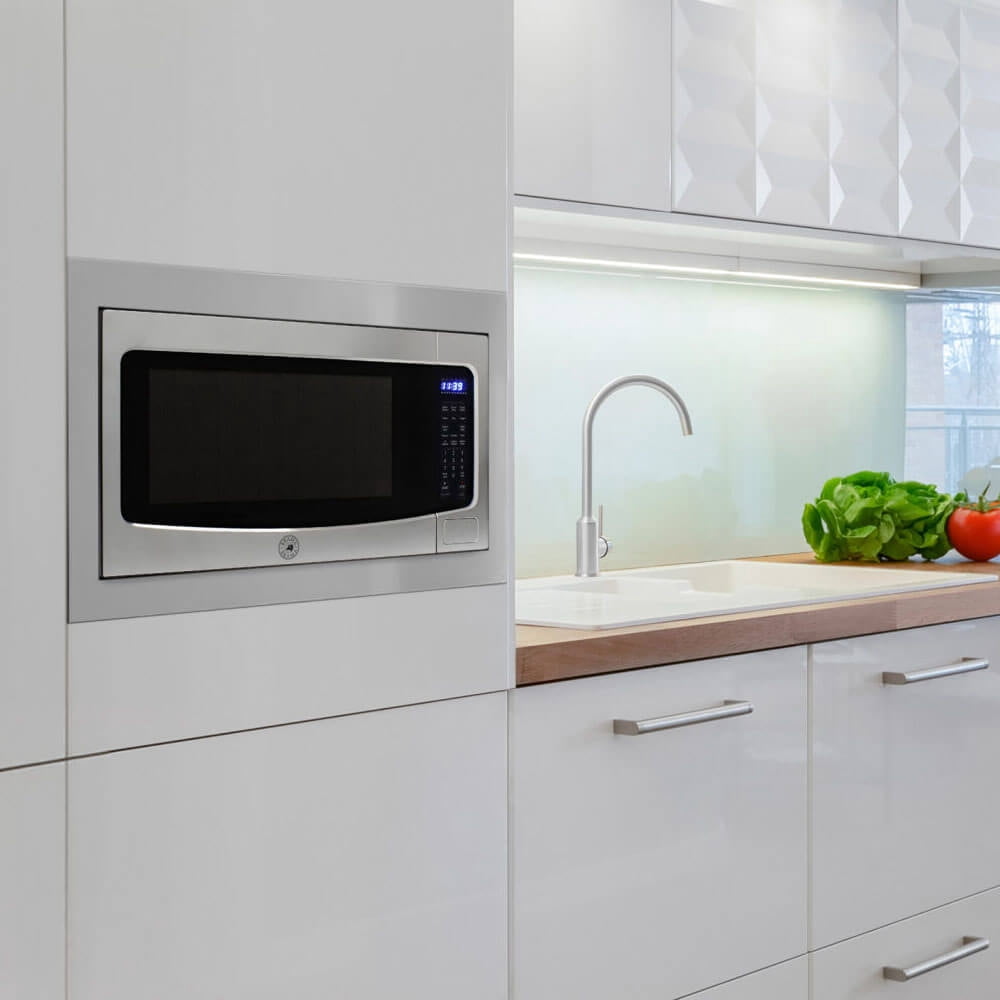 Brama 1.6 Cu. Ft. Stainless Built-In Microwave