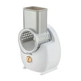 thumbnail image 1 of LEEYNEER Kitchen Drum Electric Multi-function Vegetable Potato Shredder  Rotary Cheese Grater Shredder  Round Food Slicer Vegetable Shooter Potato Hashbrown Grinder for Nut  Carrot  Radis, 1 of 8