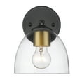 thumbnail image 7 of Golden Lighting Roxie 1-light Wall Sconce in Matte Black, 7 of 7