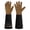 Brown, Black, variant on HANDLANDY Rose Gloves for Men & Women, Long Leather Gardening Gloves Thorn Proof, Best Garden Gifts & Tools for Gardener
