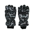 thumbnail image 2 of CTM Kids' Print Design Winter Ski Gloves by Wootie, 2 of 5